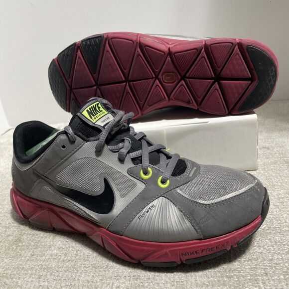 Nike FreeXT Sneakers Women’s 6.5 Gray Quick Fit Frywire Running Shoes 415257-002 - Picture 4 of 16